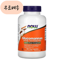 나우푸드 글루코만난 575m.g 180 배지 개입 Glucomannan, 1개, 180정, 180개