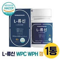 식약처 인증 여성 류신 단백질 보충제 L-로이신 유청단백질 1개