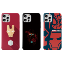 아이언맨 케이스 아이폰 12미니 / 12프로맥스 마블 캐릭터 슬림하드케이스 전기종 주문제작 폰케이스 그립톡 제작 애니굿즈