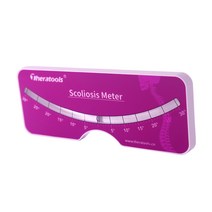 검사기 THERATOOLS 척추 플러그 측량 수평자 SCOLIOMETER 옆이 볼록하다 보정 2627816761, 보라색