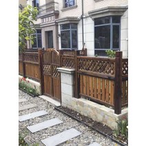 전원주택담장 울타리휀스 부식방지목재 나무담장 펜스, D