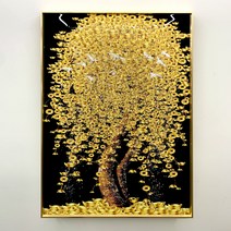 인메이블 주렁주렁 돈나무 입체 그림 액자