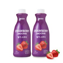 쥬피터 딸기 스무디 1.8kg X 2개 음료 과일원액 쉐이크