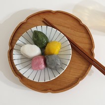 소코데코 핸드메이드 원목플레이팅 우드트레이 연화반 간식쟁반 3종, 소