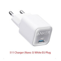 차량용 고속 스마트폰 충전 시거잭 Anker-휴대용 USB C 30W 711 충전기 유형 c 맥북 에어/아이폰 13 아이폰, 03 511 White EU