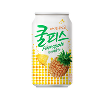 동원 쿨피스 파인애플, 350ml, 2개