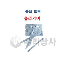 볼보트럭 유리기어 윈도우기어 창문 FM FH FMX 덤프 추레라 카고, 01.LH(운전석)