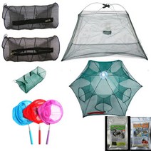 피싱파피 통발모음전 미꾸라지 새우 피라미통발 비닐 어포기 통발미끼 등 통발에 필요한 모든것, 4구우산통발