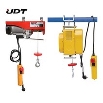 미니 전동윈치 UW UH 호이스트 크레인 유압 리프트 전기 자동 와이어 도르래 크레인, UW시리즈, UW800-12