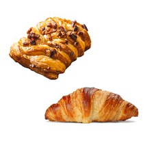 슐스타드 미니 크로아상 플레인 30g 30개 + 메이플피칸 플레이트 41.5g 24개