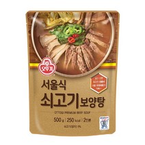 오뚜기 서울식 쇠고기 보양탕, 2개