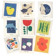 티디마켓 1+1+1+1+1 북유럽 셀룰로오스 면 행주 5세트, 5개 (디자인 배송메세지 표기)