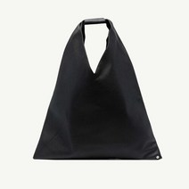 메종 마르지엘라 명품여성 MM6 23SS 재패니즈 블랙 그레인레더 토트백 S54WD0039 P4344 T8013