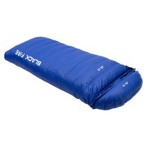 구스 다운 침낭 1000g, 1개, 블루