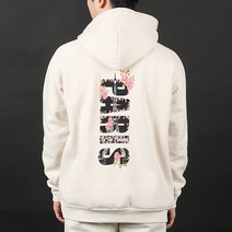 아우라큐 기모 후드티 파리 남여공용 빅사이즈
