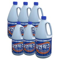 GO2shop GO2shop_ 욕실락스 소독제 장난감살균소독수 제로라운드 다목적세제, ★선택* 락스 2리터 6통 유연락스 손잡이 막락스 업소, 이제품주문★