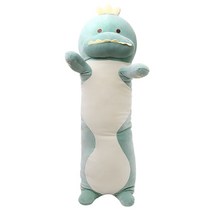 가팡 귀여운 바디필로우 캐릭터 롱쿠션 70cm, 블루공룡