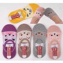 여자 캐릭터 덧신10족묶음