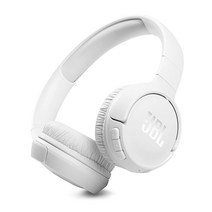 JBL 와이어리스 뮤직 블루투스헤드폰 TUNE 510BT, White, JBLT510BT