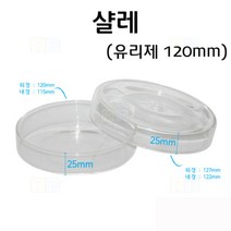 샬레 120mm 유리/과학 실험 키트 교구 도구 만들기