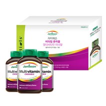 자미에슨 츄어블 멀티비타민 미네랄 선물세트, 180정, 6세트