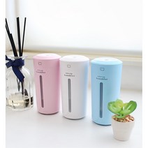 책상위 자동차안 피부 기관지 미니가습기 실용적 봄, 화이트