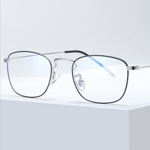 스쿼어 블루라이트 청광 차단안경 시력보호 투명 렌즈