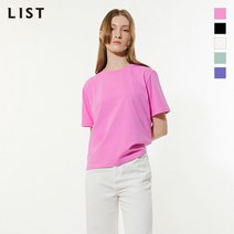 리스트 코튼 라운드넥 반팔 티셔츠 TAJTSN62510