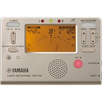YAMAHA 야마하 튜너 메트로놈 박자기 TDM-700G 골드