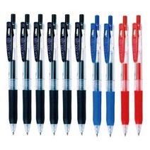 제브라 사라사클립볼펜 1.0mm, NEW 혼합(검6빨2파2), 1세트