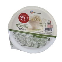CJ제일제당 햇반 발아현미 작은공기 130g 24개