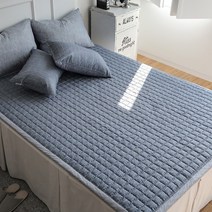 아밍 칼리아 세미 마이크로 침대패드 3size, K(200X230), 그레이