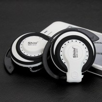 Shini Q141 3.5mm 유선 헤드폰 HiFi 중저음 소음 차단 이어폰 EarHook 게임용 헤드셋 Xiaomi Huawei Mp3 Player, [02] WHITE
