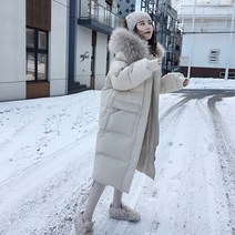 새로운 여성 더블 양면 다운 롱 자켓 겨울 터틀넥 코트 따뜻한 파커 스노우 아웃웨어 Windproof Parkas War
