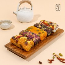 영양떡 영양찰떡 약밥 아침식사대용 간식, 4색 찰떡 12개(종류별로 3개씩)