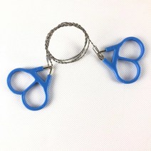 와이어톱 줄톱 야외 생존 와이어 휴대용 스테인레스 스틸 범용 톱 톱 손 목공 도구 스크롤, 한개옵션0