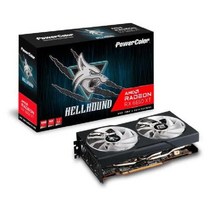 PowerColor Fighter AMD Radeon RX 6700 XT 게이밍 그래픽 카드(12GB GDDR6 메모리), 6650XT 헬하운드