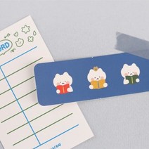 책갈피 귀여운 안냥 북마크 th3422*267864266sJ, 01 궁팡냥