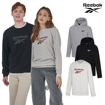 REEBOK NEW 리복 남여 로고프린트 후드티 맨투맨 4종 택1