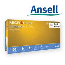 93-743 니트릴장갑 니트릴글러브 마이크로플렉스 수프레노 SUPRENO MICROFLEX SU-INT, SMALL