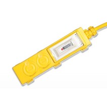 라온하우스 프리미엄 신성전기 고용량 냉난방기 멀티탭 SSPM-1550N [2구/16A/접지/4000W/누전차단] [9M] [18M] [26M] [45M], 1개, 9m
