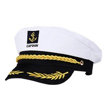 요트 마도로스 모자 캡 선장 캡틴 해군 선원 제독 모자