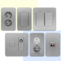 제일전기공업 디아트 실버 전기 전등 스위치 커버 교체 방우형 매입 매립 콘센트 설치 맹커버 보조대 화장실 방우 덮개 1구 2구 3구 4구 5구 6구 인테리어, 11.스위치 3로3구, 1개