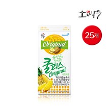 [KT알파쇼핑]동원 소와나무 유산균이 살아있는 쿨피스 파인애플 450ml 25개, 상세페이지참조, 동원소와나무유산균이살아있는쿨피스파인애플450ml25개