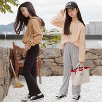 미니로이 차우 주니어 10대 여아 바지