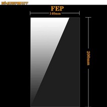 3d 프린터 부품 NFEP/FEP 필름 CREALITY /ANYCUBIC Photon Mono/Mono X/Mono X 6K M3 Plus 및 기타 5.5-8., 03 FEP 200x140mm_02 3PCS