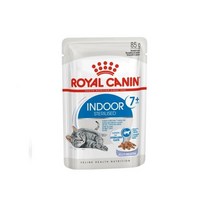 로얄캐닌 캣 인도어7+ 파우치 85g 7년이상 노령묘 부드러운사료, 센서리 테이스트 파우치 85g(진한고기맛)