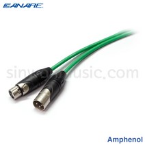 카나레 L-2T2S 2m 녹색 마이크케이블 암페놀 XLR(F)-XLR(M)타입 CA-FM