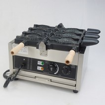 붕어빵메이커 보온 진열대 간식 전기 가스 전열판, 2개 구멍 풀세트