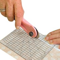 취미 퀼트 diy 도구 멋진 바느질 디자인 절단 자 템플릿 패브릭 커터 패치워크 DIY 선물 5 인 1, [01] 6 inch